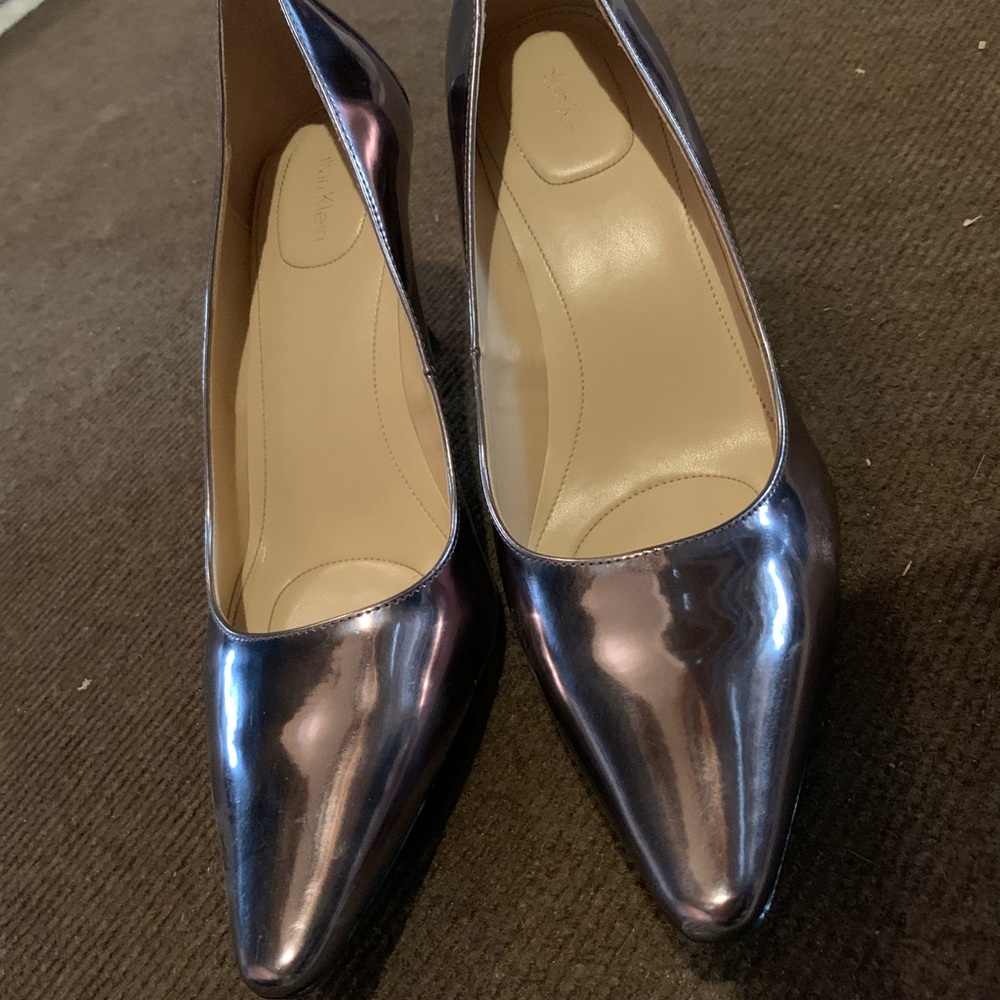 Silver Metallic Pump